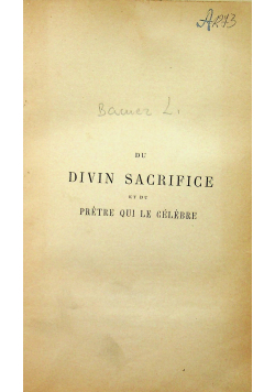 Divin Sacrifice