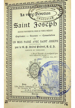 Saint Joseph 1905 r.