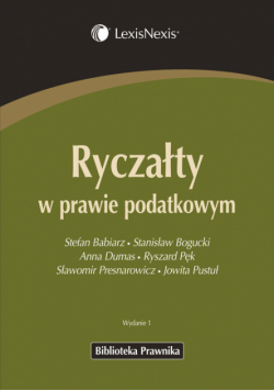 Dumas Anna - Ryczałty w prawie podatkowym