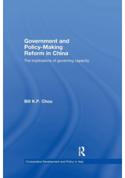 Government and Policy-Making Reform in China