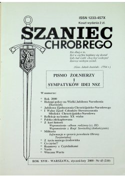Szaniec Chrobrego Pismo żołnierzy i sympatyków idei NSZ nr  43