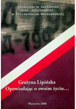 Lipińska Opowiadając o swoim życiu