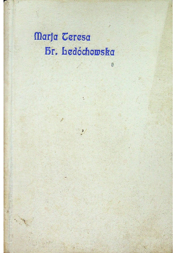 Marja Teresa Hr Ledóchowska 1925r