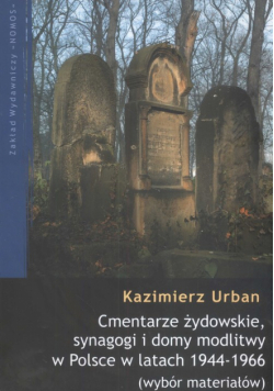 Cmentarze żydowskie, synagogi i domy modlitwy w Polsce w latach 1944-1966
