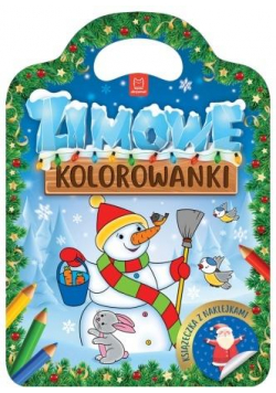 Zimowe kolorowanki