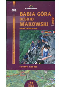 Babia Góra i Beskid Makowski Mapa turystyczna 1: 50 000, 1: 25 000