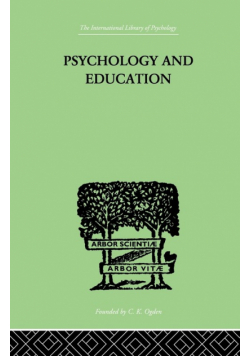 Psychology And Education