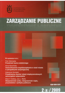 Zarządzanie publiczne 02/2009
