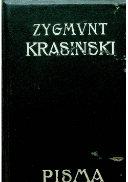 Krasiński pisma 1904 r
