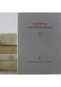 Słownik Łacińsko Polski 5 tomów
