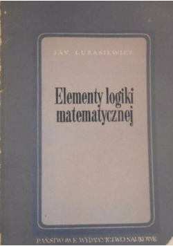 Elementy logiki matematycznej