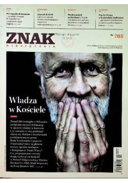 Znak miesięcznik Nr 705 / 14