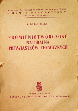 Promieniotwórczość naturalna pierwiastków chemicznych