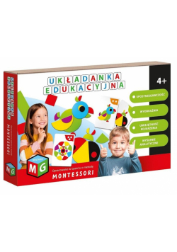 Układanka edukacyjna Montessori Papuga