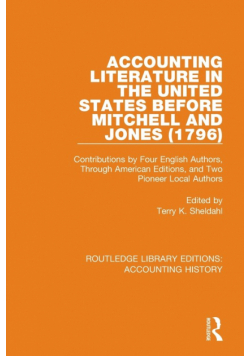 Accounting Literature in the United States Before Mitchell and Jones (1796)