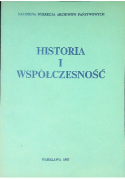 Historia i współczesność