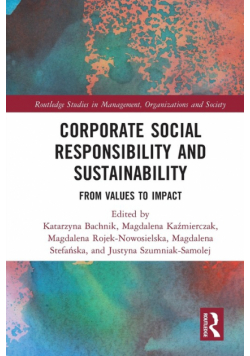 Corporate Social Responsibility and Sustainability