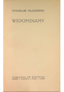 Wspominamy Pamiętnik poetycki ok 1939 r.