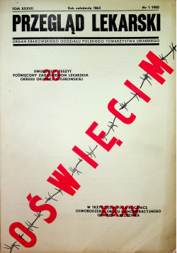 Przegląd Lekarski nr 1 / 1980