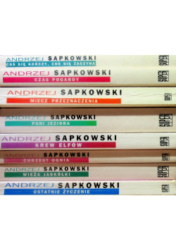 Saga o wiedźminie 8 tomów