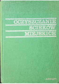 Oczyszczanie ścieków miejskich