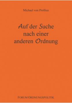 Auf der Suche nach einer anderen Ordnung