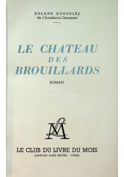 Le Chateau des Brouillards