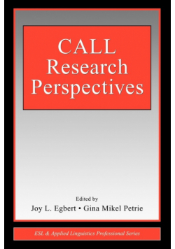 CALL Research Perspectives
