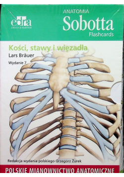 Anatomia Sobotta Flashcards Kości stawy i więzadła NOWA
