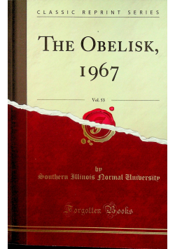 The Obelisk 1967 Volume 53 reprint z 1967 r.