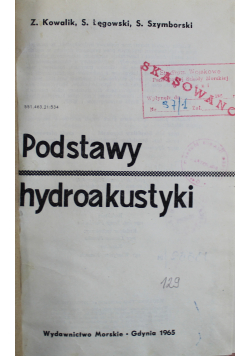 Podstawy hydroakustyki