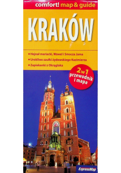 Kraków 2w1 przewodnik i mapa