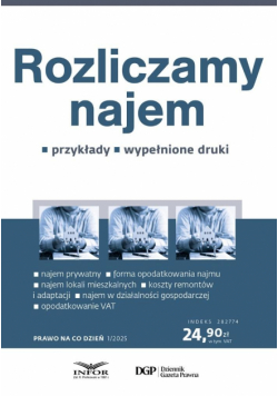 Rozliczamy najem. Prawo na co dzień 1/2025