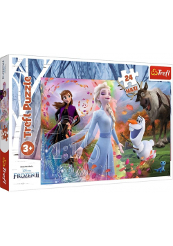 Puzzle 24 maxi W poszukiwaniu przygód Frozen 2
