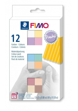 Fimo Soft 12x25g kolory Pastel