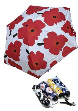 Parasolka kwiaty 50cm MIX