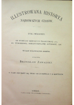 Ilustrowana historya Najnowszych czasów Tom 1 Część 4
