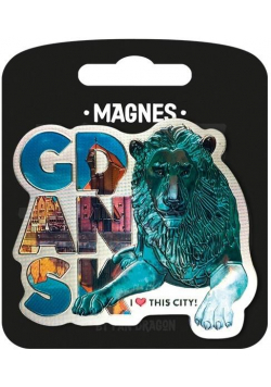 Magnes I love Poland Gdańsk ILP-MAG-A-GD-08