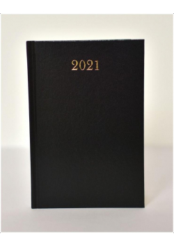 Kalendarz 2021 Dzienny A5 Divas Czarny