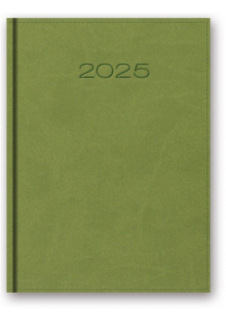 Kalendarz 2025 A5 dzienny vivella jasnozielony