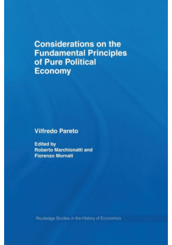Considerations on the Fundamental Principles of Pure Political Economy