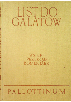 List do Galatów