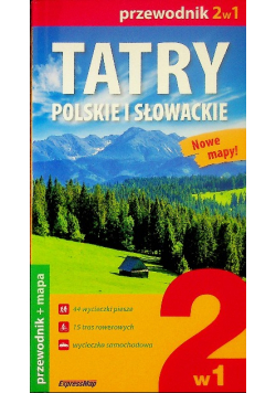 Tatry Polskie i Słowackie przewodnik 2w1