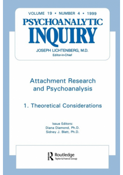 Attachment Research and Psychoanalysis