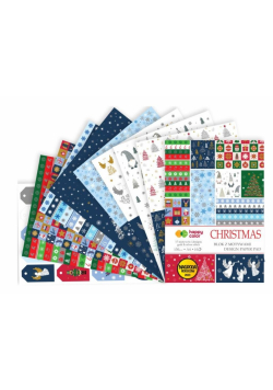 Blok christmas z efektami A4/10K HAPPY COLOR