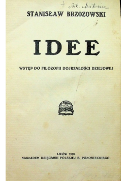 Idee 1910 r.