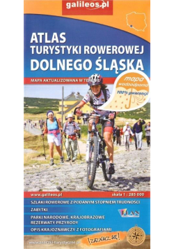 Atlas tur. rowerowej wodoodporny - Dolny Śląsk