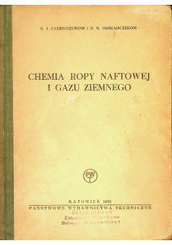 Chemia Ropy Naftowej I Gazu Ziemnego
