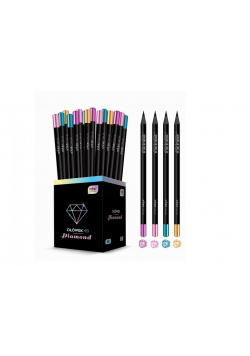 Ołówek Diamond Pastel czarny (88szt)