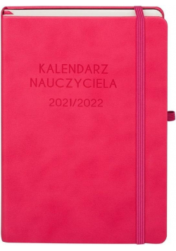 Kalendarz 2021/2022 A5 Nauczyciela różowy DNS
